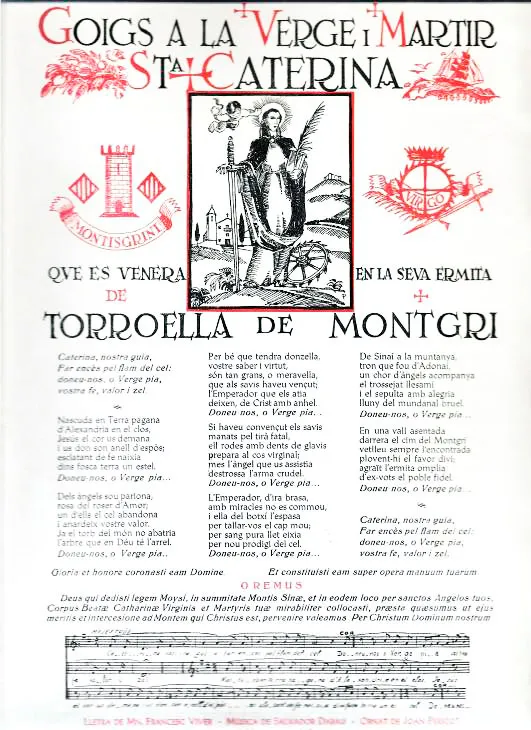 Goigs-a-Santa-Caterina