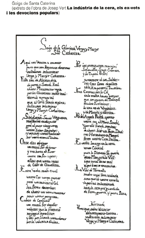 goigs sta caterina j vert